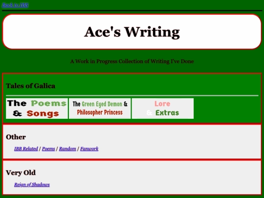 writing screenshot