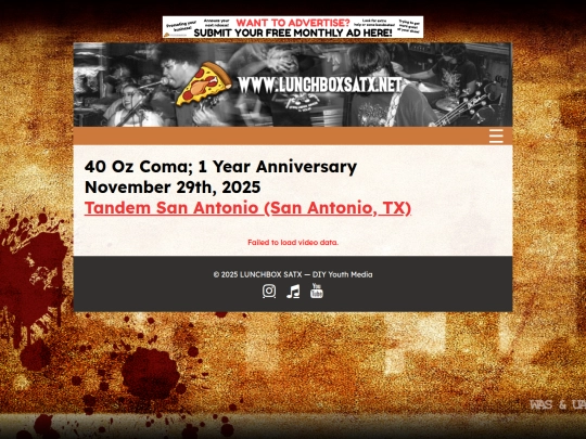 explore/videos/40-oz-coma-1year-anniversary screenshot