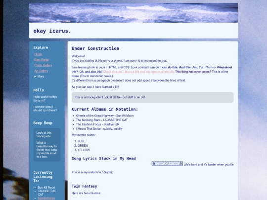 index screenshot