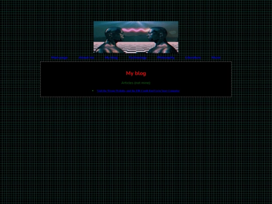 myblog screenshot