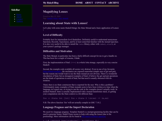 haskell/2016-05-22-lenser-1 screenshot