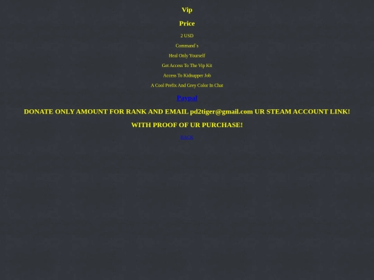 Vip screenshot