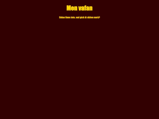 not_found screenshot
