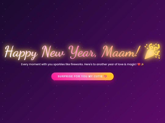 New year/firework screenshot