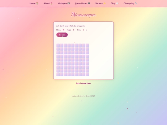 game-minesweeper screenshot