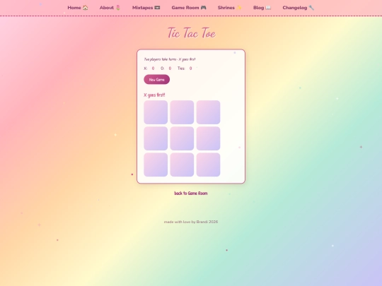 game-tictactoe screenshot