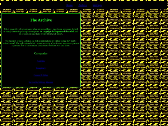 archive screenshot