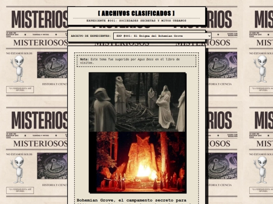 Conspiraciones screenshot