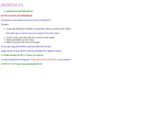 herencia screenshot
