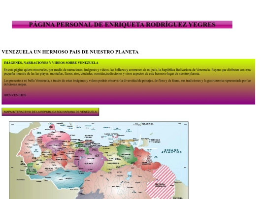 paginaenriqueta screenshot
