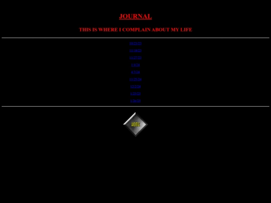 Journal screenshot