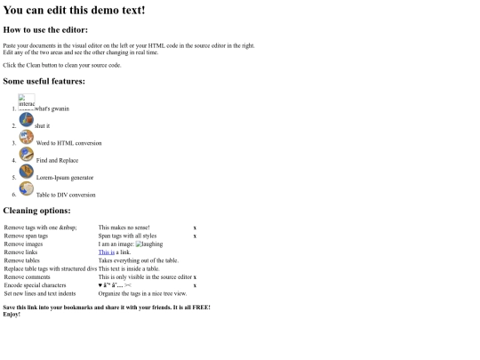 index screenshot