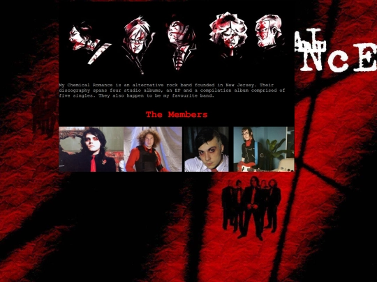 MyChemicalRomance screenshot