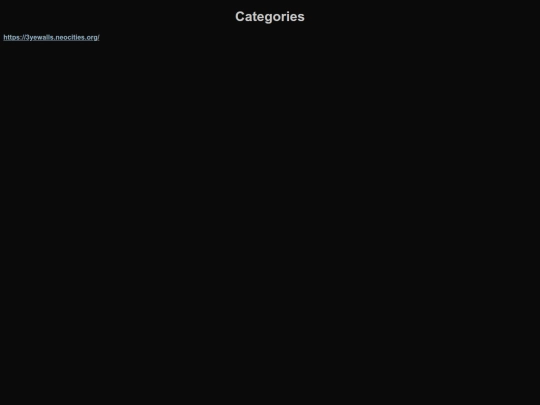 categories screenshot