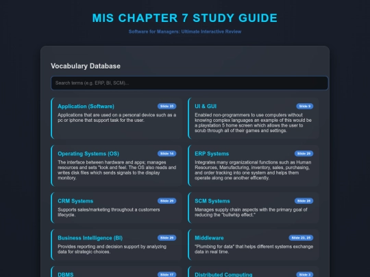 MisStudyCh7 screenshot