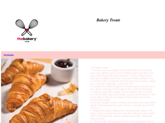 Croissants screenshot
