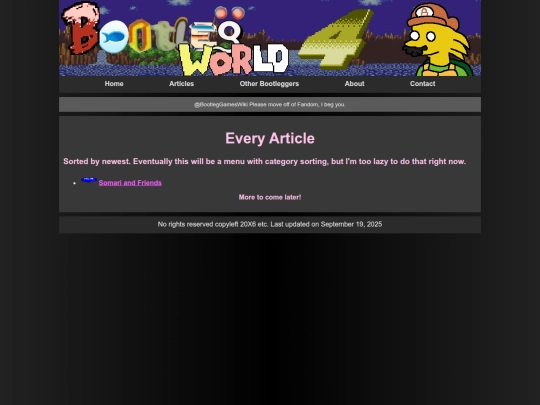 articles screenshot