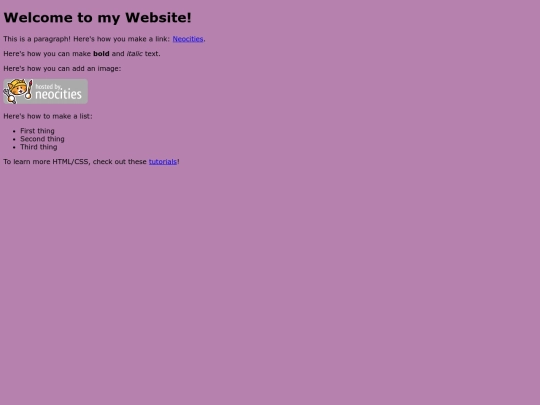 test screenshot