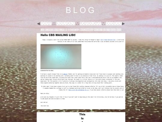 blog screenshot