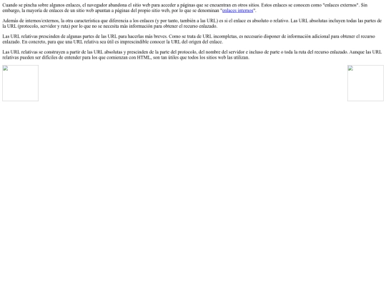 Control/Paginas/enlaces screenshot