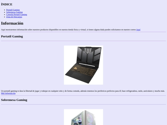 SITIOLUISMIGUEL screenshot