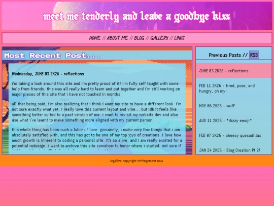 blog screenshot