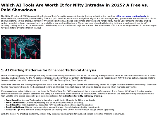 which-ai-tools-are-worth-it-for-nifty-intraday-in-2025-a-free-vs-paid-showdown screenshot