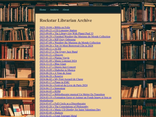 archive screenshot