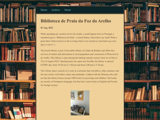 posts/2022-08-03-Biblioteca-de-Praia-da-Foz-do-Arelho screenshot