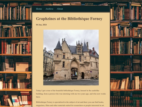 posts/2024-01-04-Graphzines-at-the-Bibliotheque-Forney screenshot