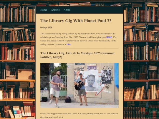 posts/2025-09-09-The-Library-Gig-With-Planet-Paul-33 screenshot