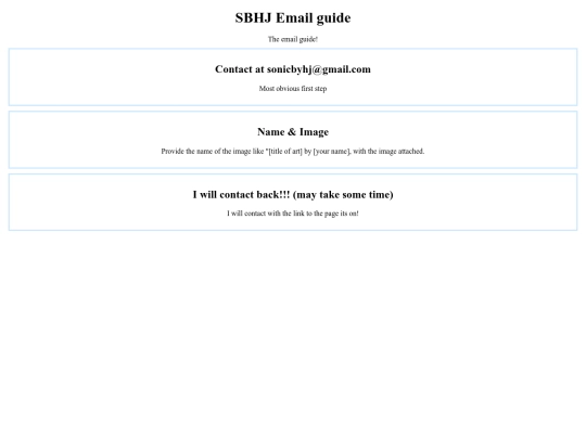 emailguide screenshot