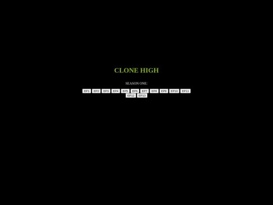 cinema/clonehigh screenshot