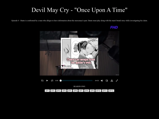 cinema/dmc8 screenshot