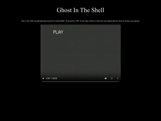 cinema/gits screenshot
