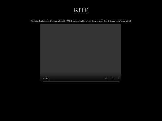 cinema/kite screenshot