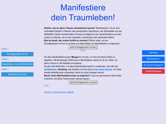 Manifestation screenshot