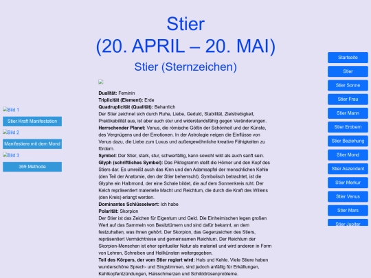 Stier screenshot