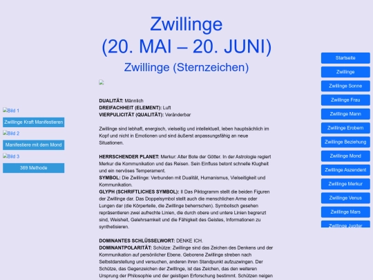 Zwillinge screenshot