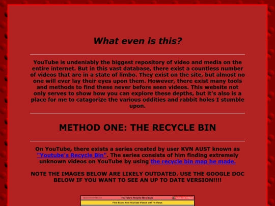 youtubedepths/whatsthis screenshot