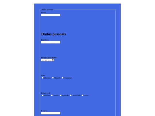 atividade10/formulario screenshot