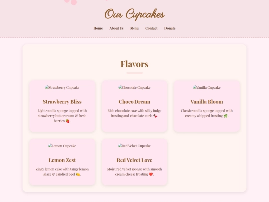 cupcakes screenshot