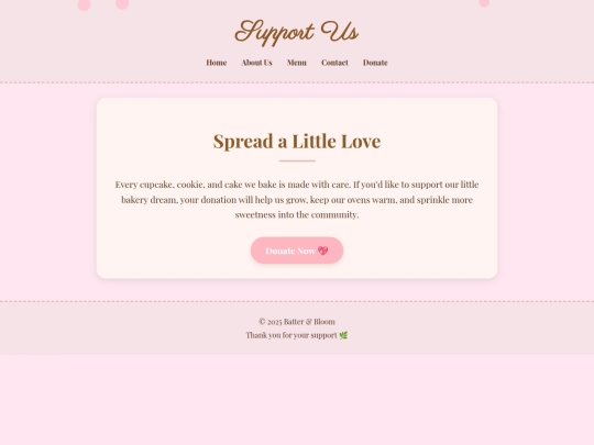 donation screenshot