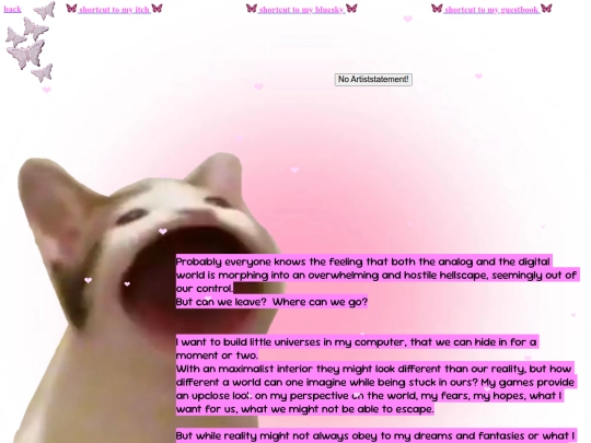 artiststatement screenshot