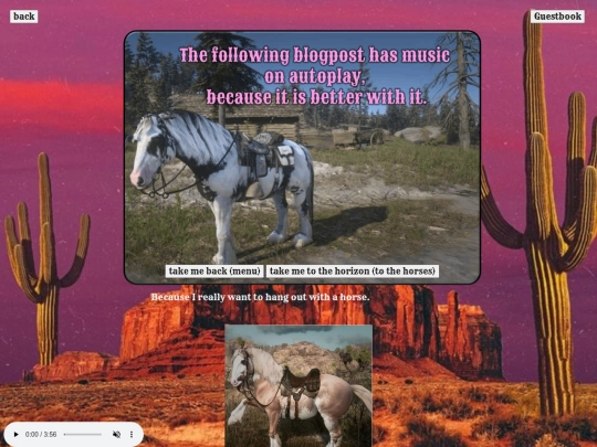 blogpages/horse screenshot