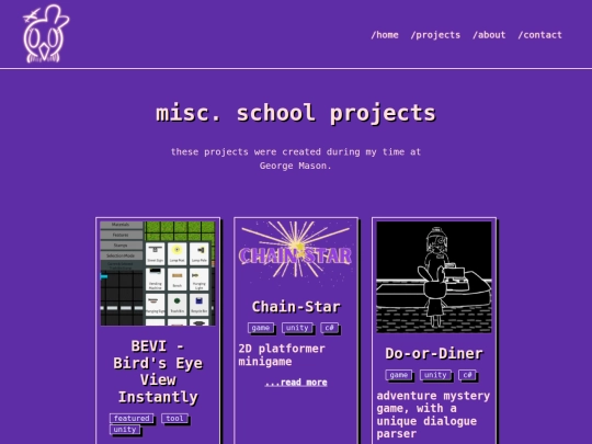 projects/school/page/1 screenshot