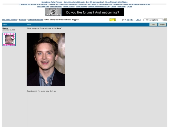 frodo/page1 screenshot
