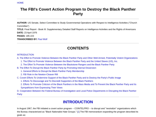 the-fbi-s-covert-action-program-to-destroy-the-black-panther-party screenshot