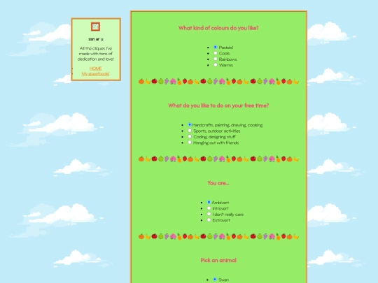 quiz/seasonsquiz screenshot