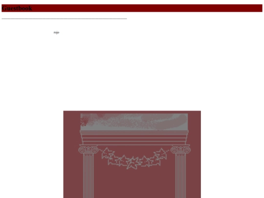 guestbook/guestbook screenshot